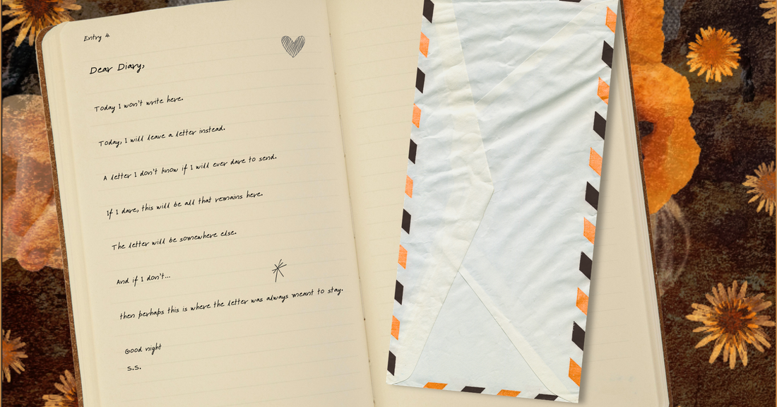 Third entry - I leave a letter instead