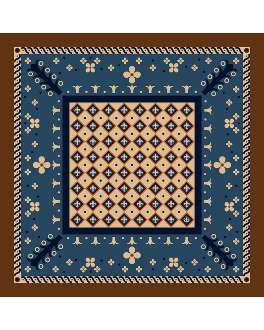 The Old Stage Copenhagen 45 Silk | Bandana Scarf