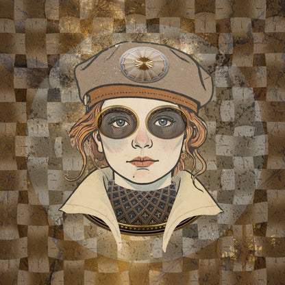 AEL - Stay golden | Floating frame
