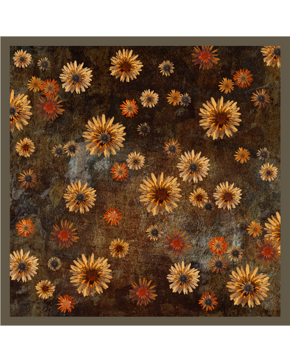 Dandelions 60 Silk | Scarf